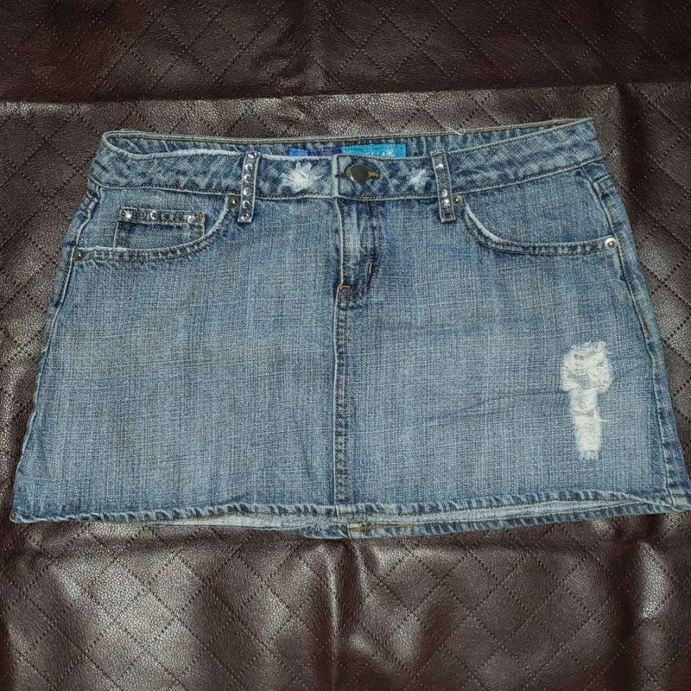Delia's denim skirt